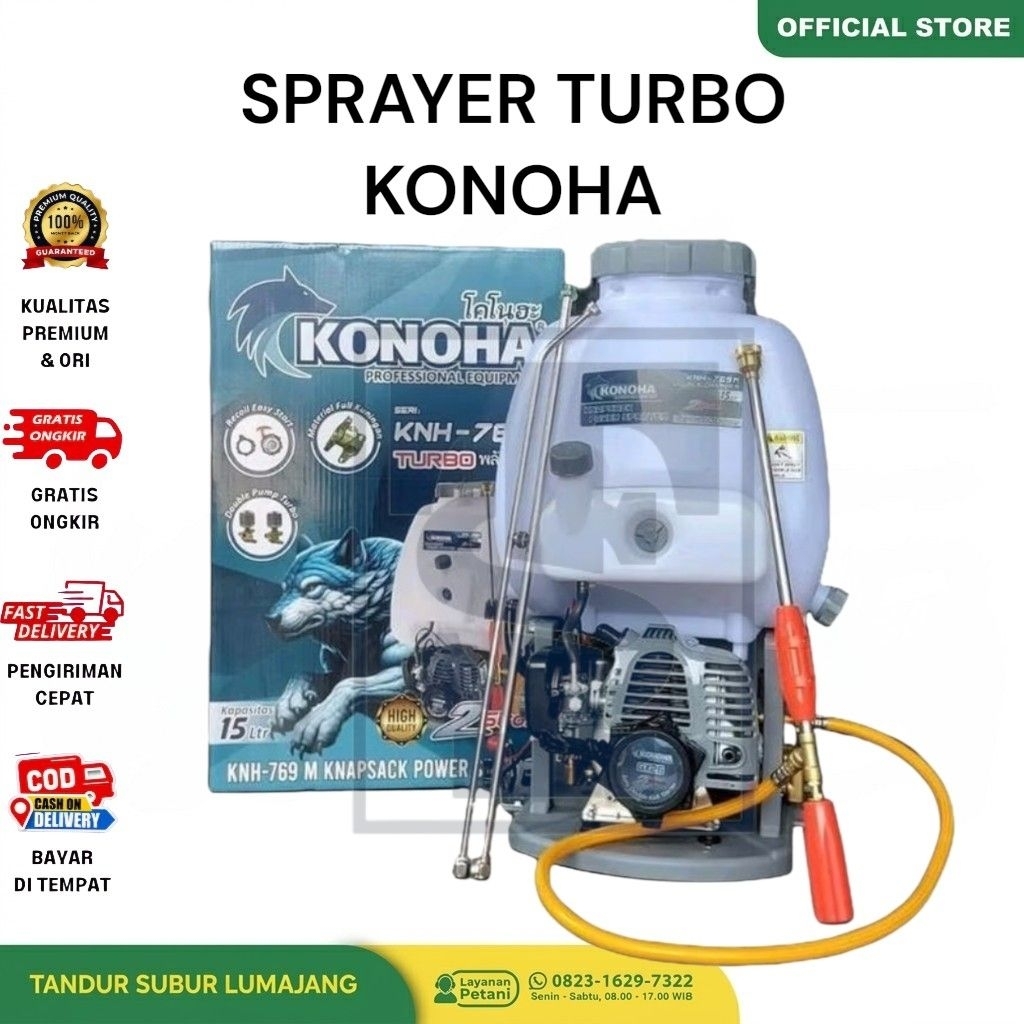 TANGKI SPRAYER MESIN TU26 KONOHA KNH-767M 20 L Thailand Racing pompa semprot hama 20 Liter Chamber