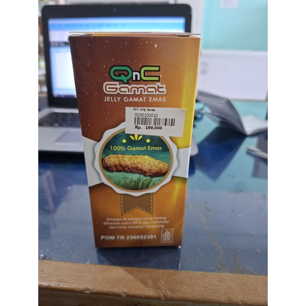 QnC Jelly Gamat Gold | jelly gamat emas