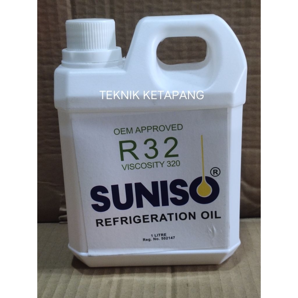Oli KOMPRESOR AC/OLI KOMPRESOR SUNISO R32 1 L  /REFGRIGERATION OIL/Oli AC