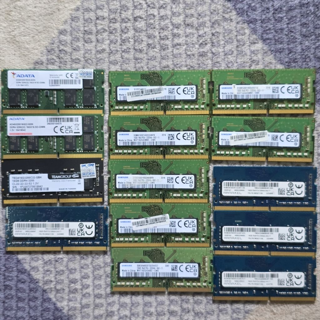 ram laptop sodimm ddr4 16gb 3200AA 3200mhz memory
