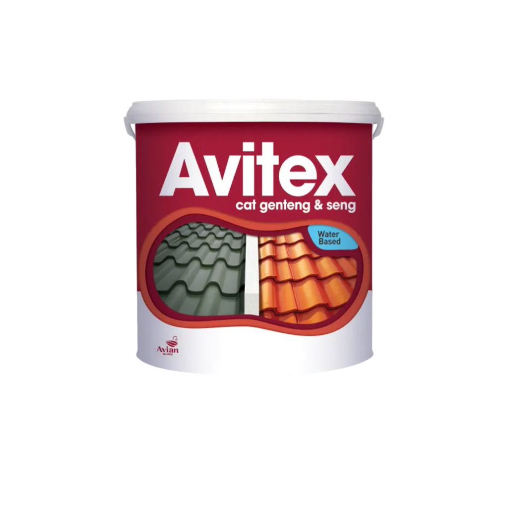 Avitex cat genteng seng premium glossy 20 kg - Avian Brands