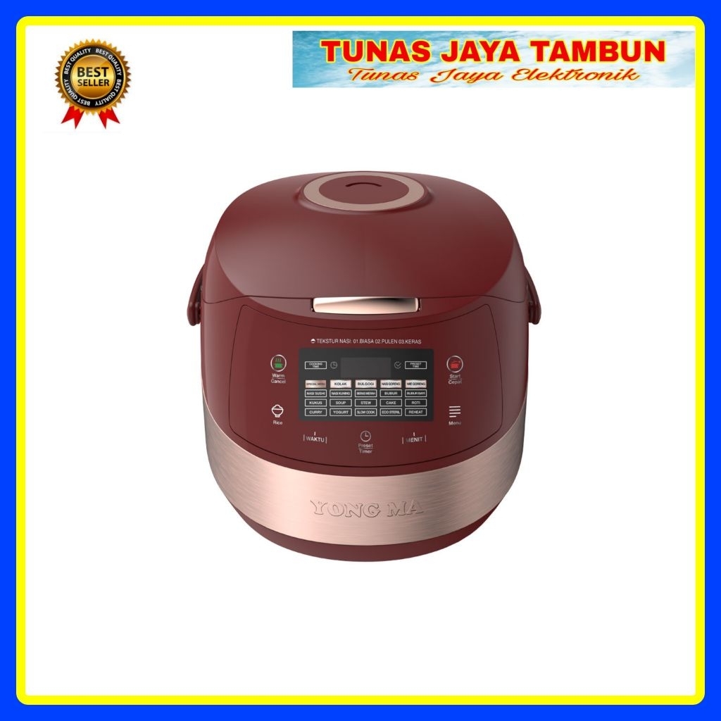 MAGIC COM YONG MA SMC 8097 / MAGIC COM YONG MA DIGITAL 2 LITER SMC-8097 / YONGMA SMC8097 DIGITAL