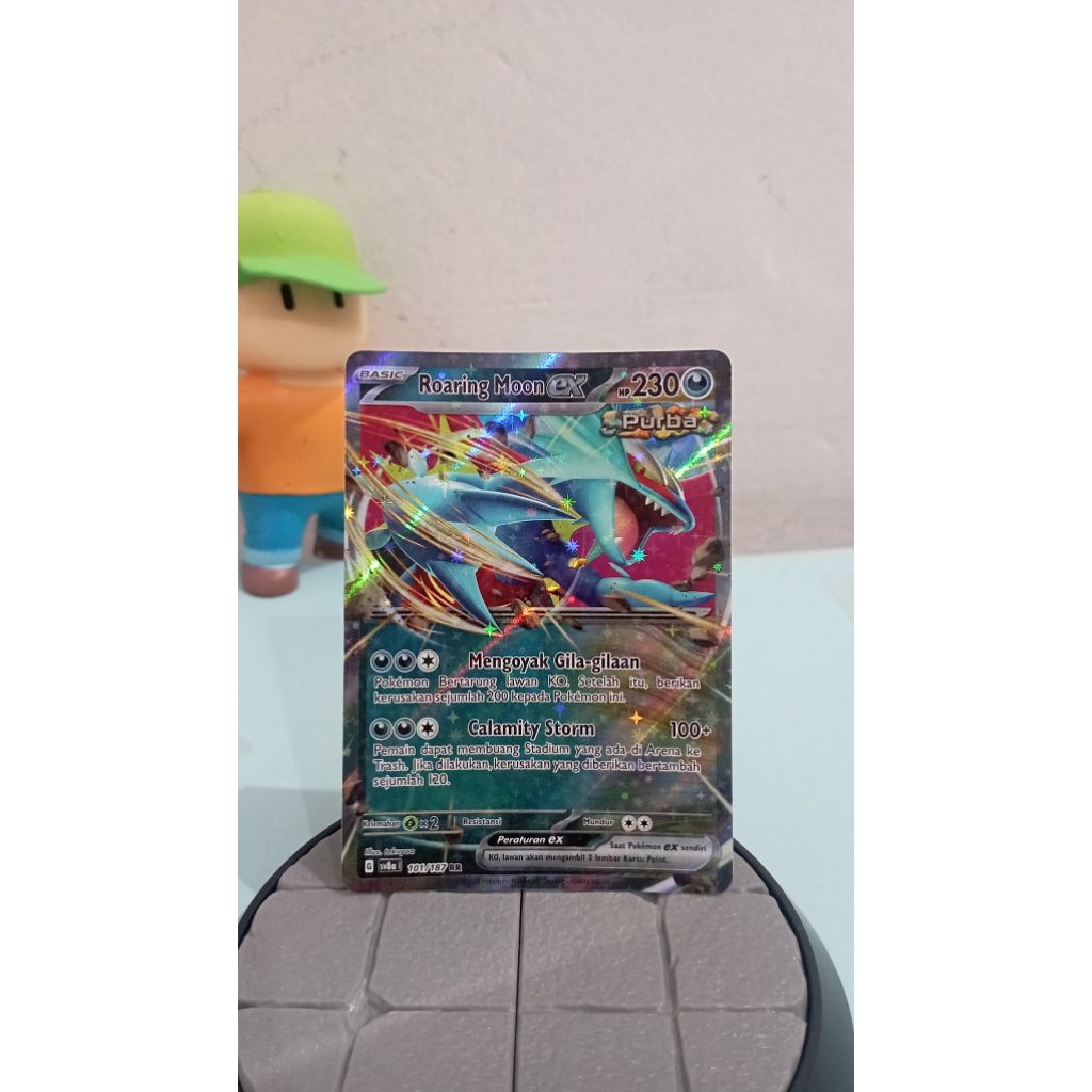 tcg pokemon roaring moon ex sv8a