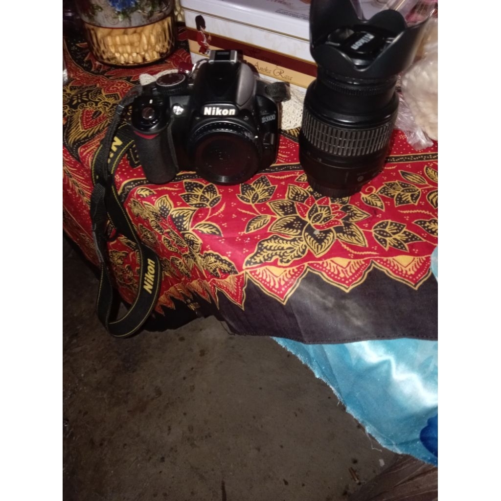 Lensa kit 18-55mm af s vr for nikon
