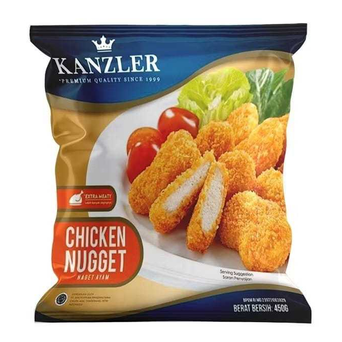 Kanzler Crispy Chicken Nugget 450gr Nugget Crispy Kanzler