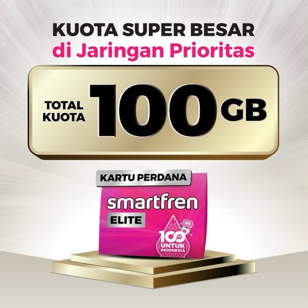 Nomor Cantik Kartu Perdana Smartfren Elite Pascabayar 100GB