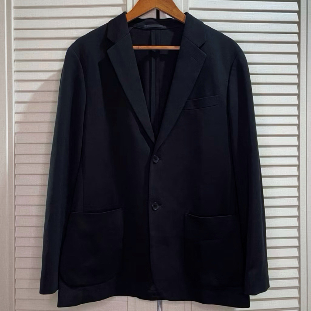 Uniqlo - Comfort Jacket / Blazer / Suit/ Jas - Navy - Size XL