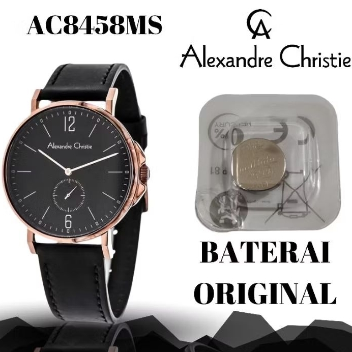 BATERAI JAM ALEXANDRE CHRISTIE ORIGINAL AC8458MS