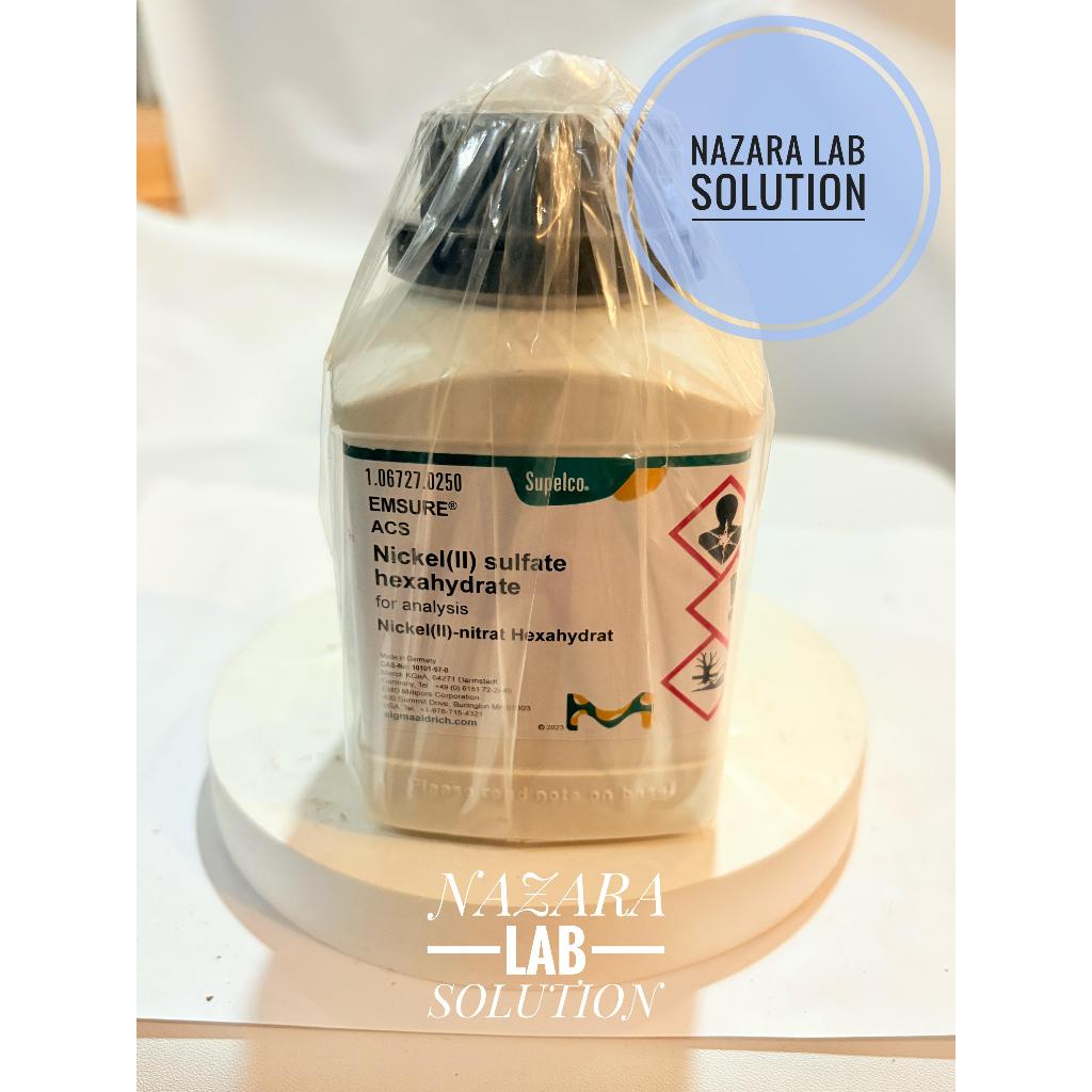 NICKEL II SULFATE HEXAHYDRATE 250GR / NiSO4.6H2O MERCK 106727