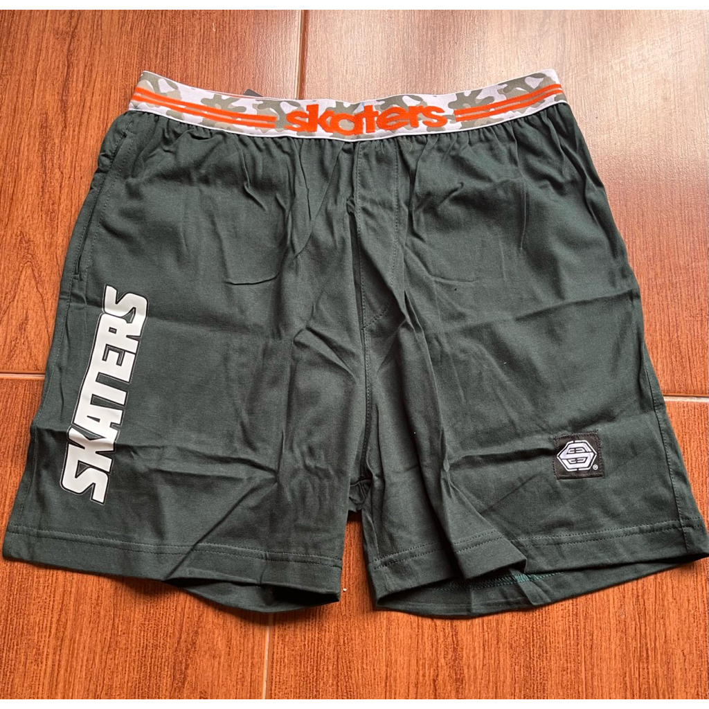 Boxer Skaters Dark Green  WG014