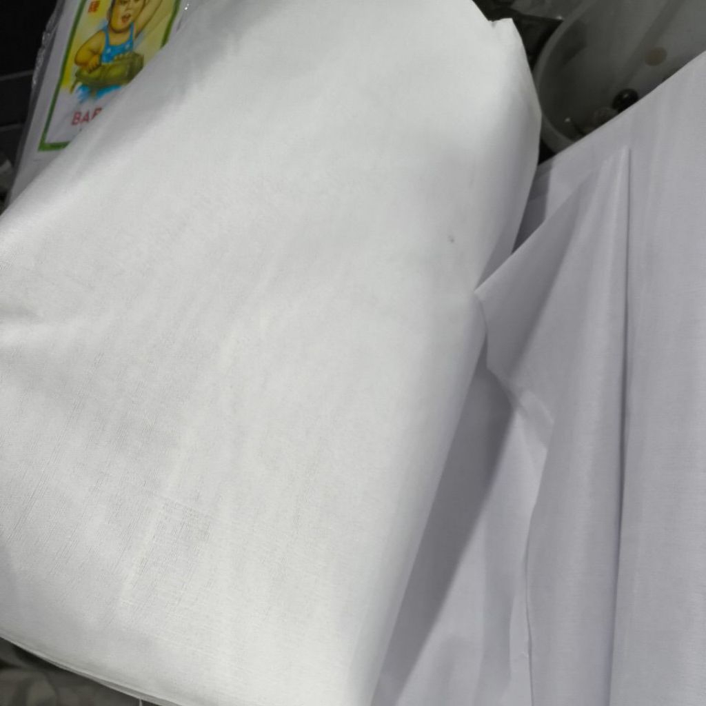 Kain Kafan Putih Kain Mori Putih 1Meter