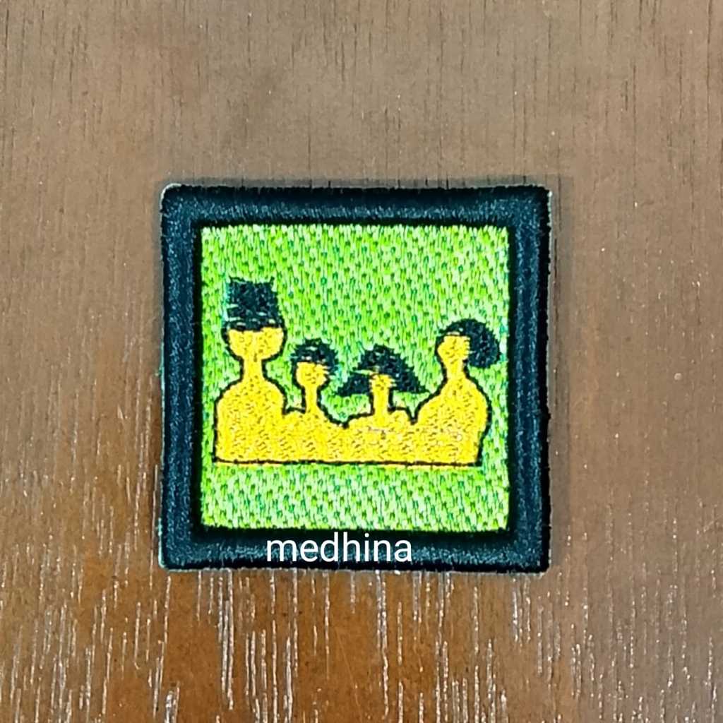 Krida  Bina Keluarga Sehat  Saka Bakti Husada Bordir Timbul