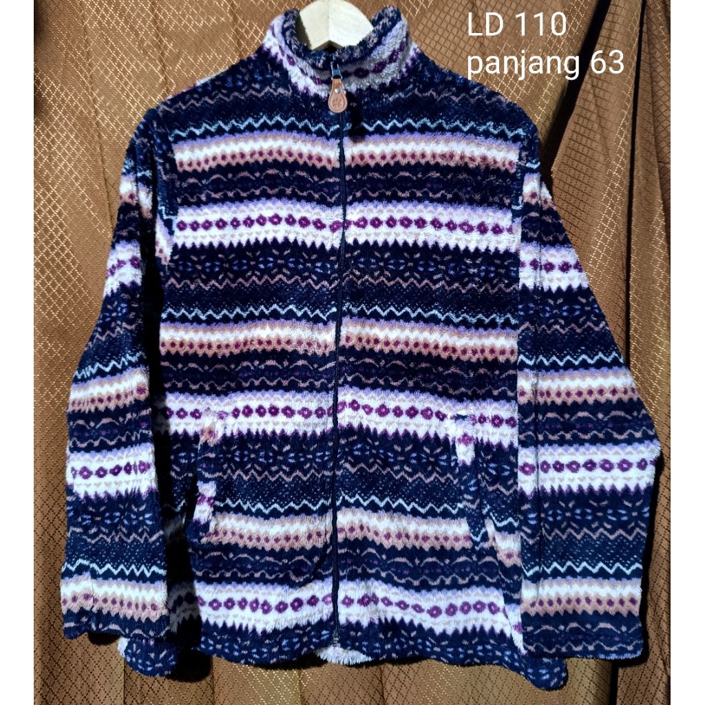 jaket bulu sherpa motif navajo jaket full bulu sherpa jaket winter bulu navajo jaket navajo jaket mu