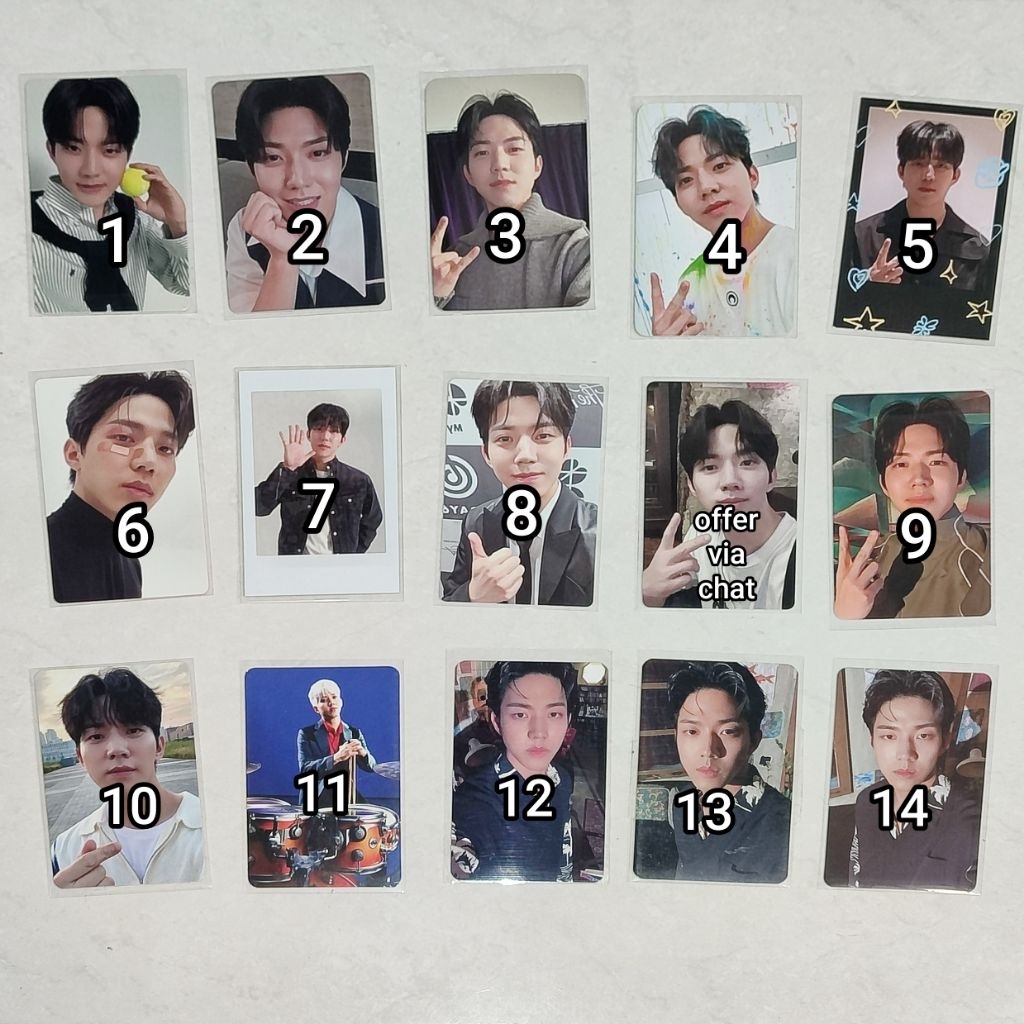 photocard official aab pc yoon dowoon doun day6