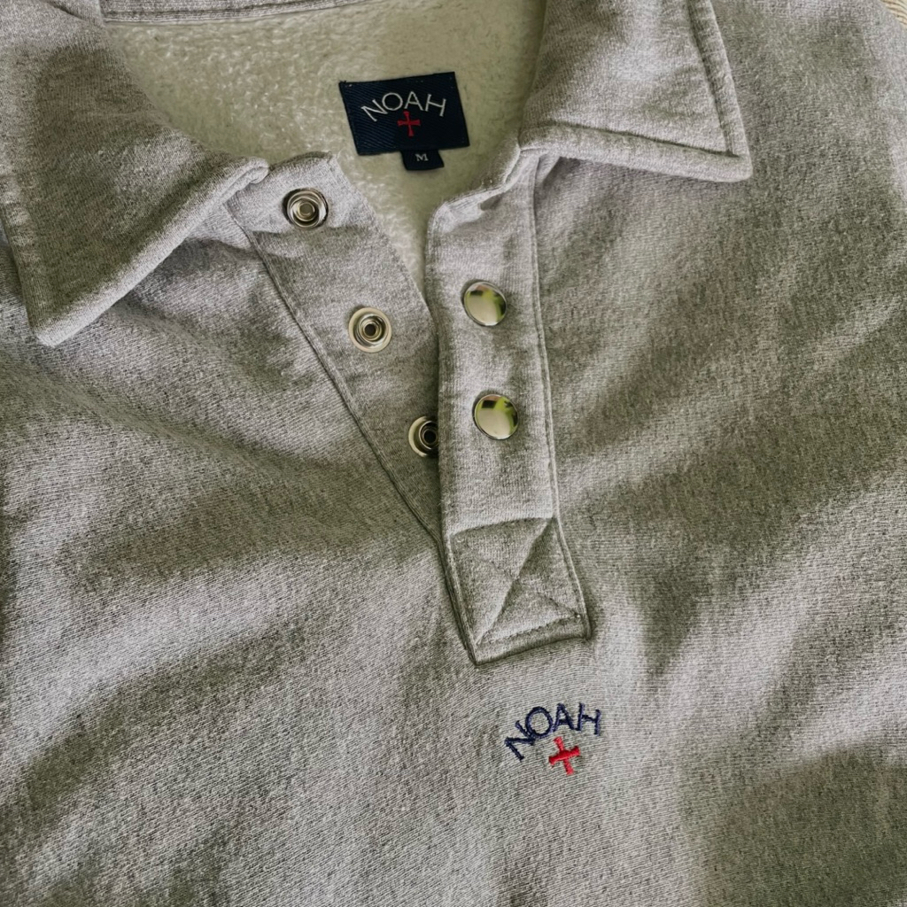 noah NYC pullover snap button sweater
