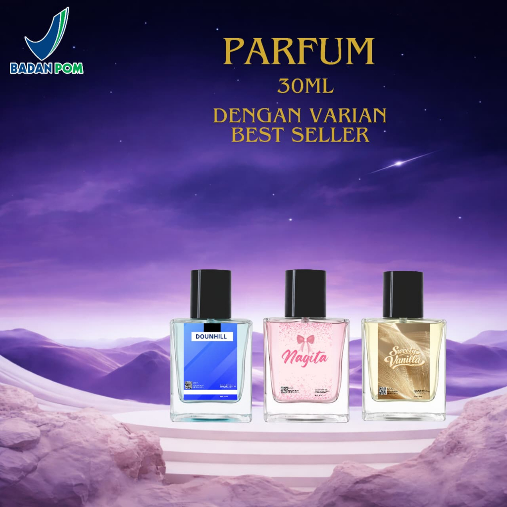 [BPOM] PARFUM THAILAND PREMIUM 30ML KOTAK || PARFUM PREMIUM PRIA WANITA