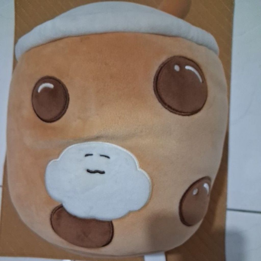 boneka boba tea miniso ( new )