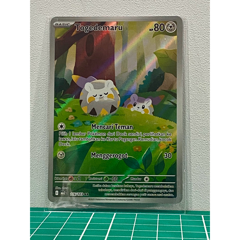 Kartu Pokemon AR Togedemaru