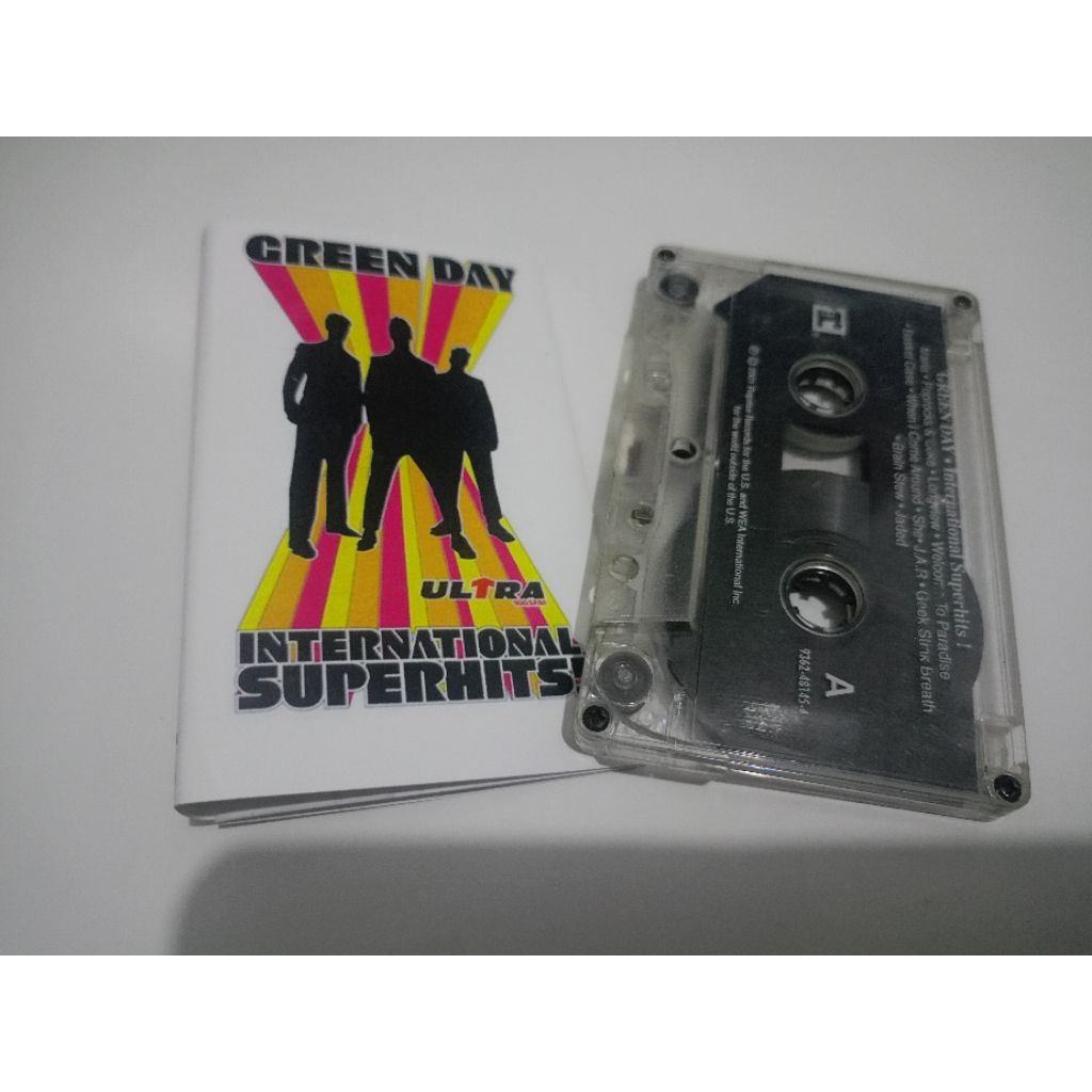 kaset greenday - international superhits
