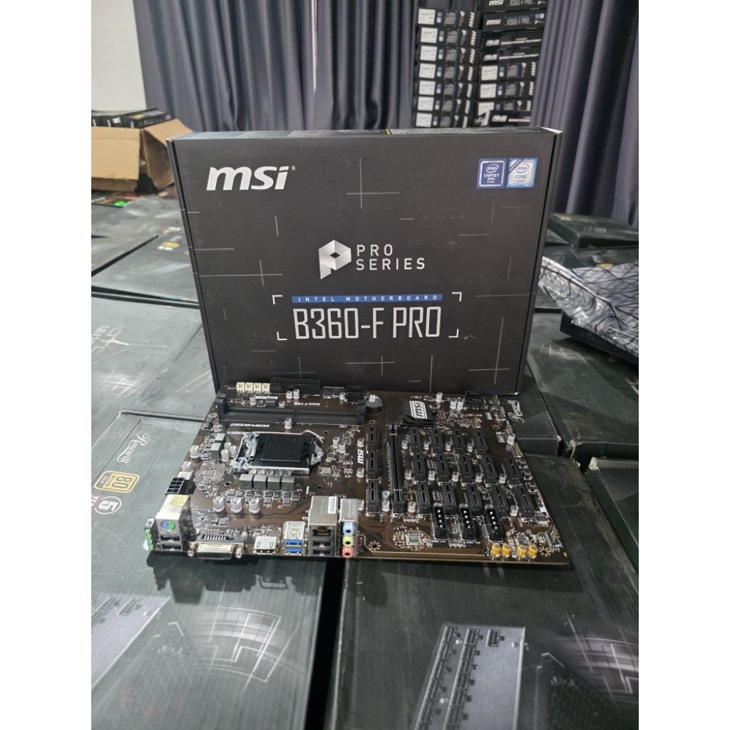 MOTHERBOARD MSI B360-F PRO LGA 1151 GEN 8/9