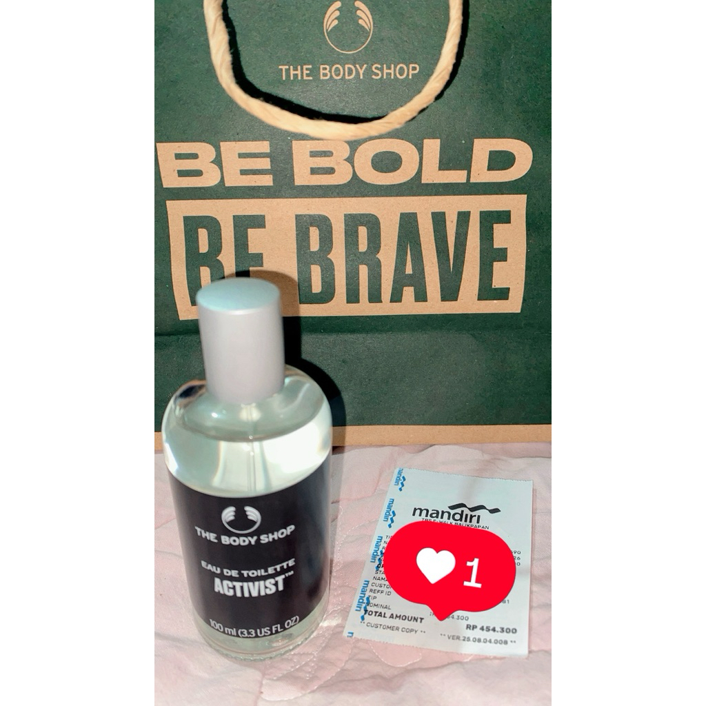 (Preloved) The Body Shop - EDT Activist