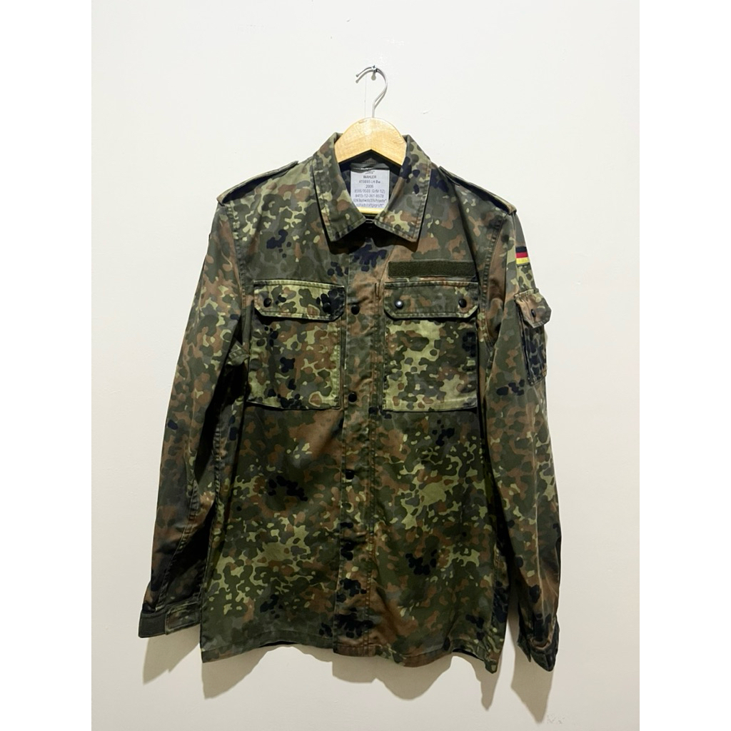Jaket army flektarn camo germany vtg orignal size L used