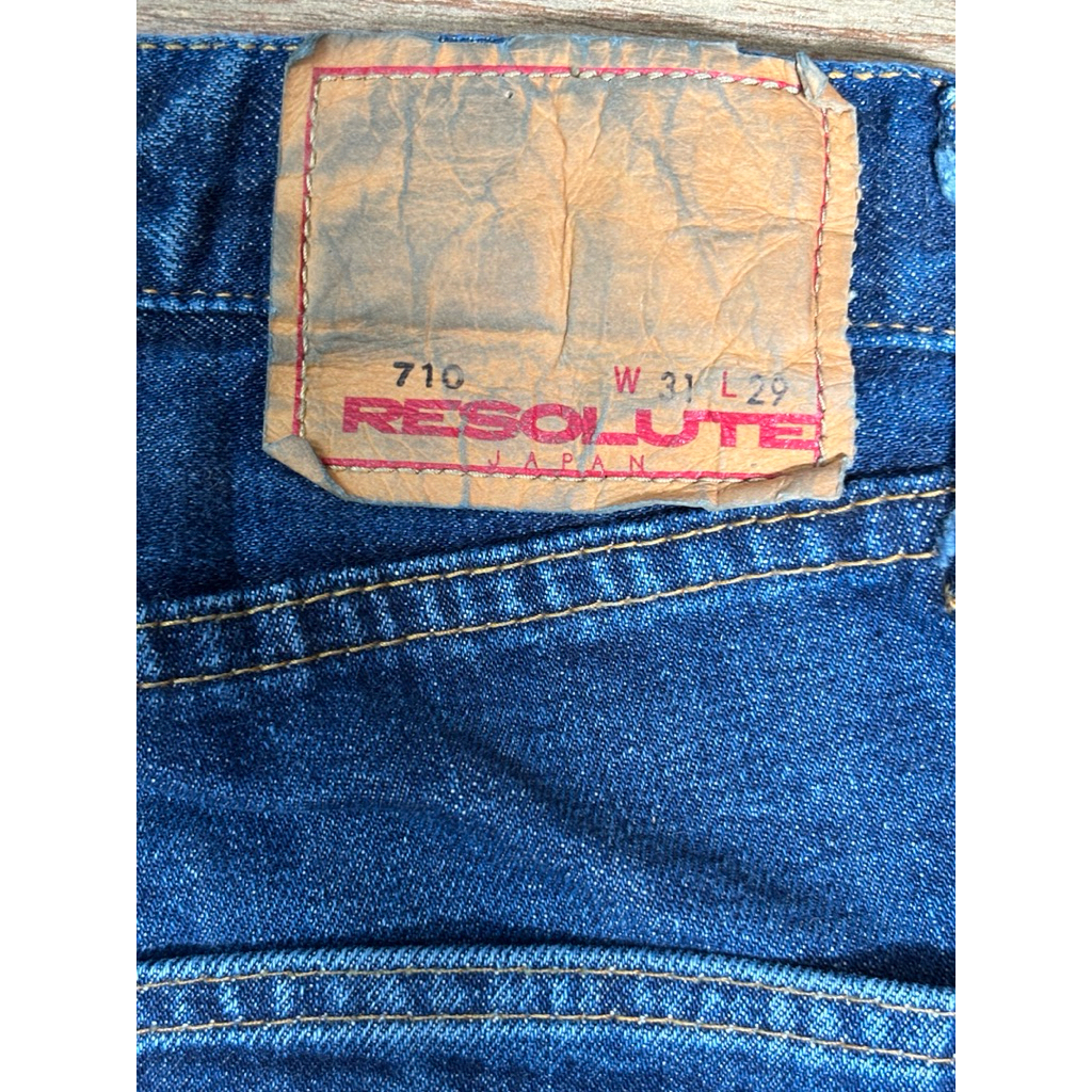 RESOLUTE 710  DENIM SELVEDGE JAPAN
