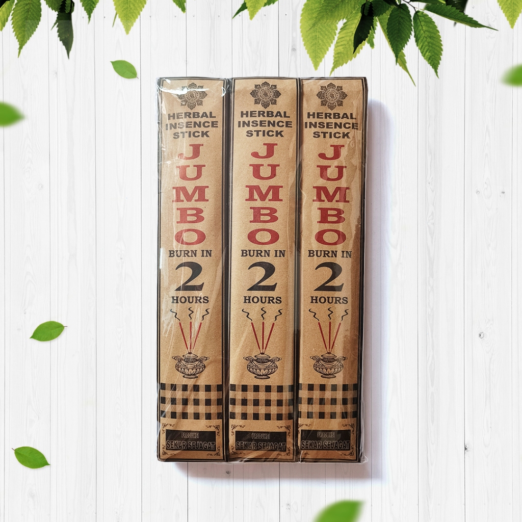 Dupa Sekar Sejagat 2 Jam Herbal Jumbo / Dupa Harum 2 Jam