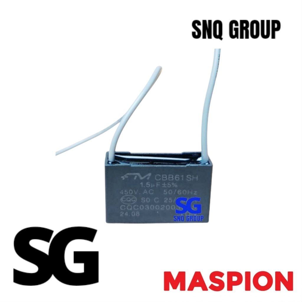 Capasitor kipas angin Maspion berdiri, gantung, dinding dll - Kapasitor kipas angin maspion