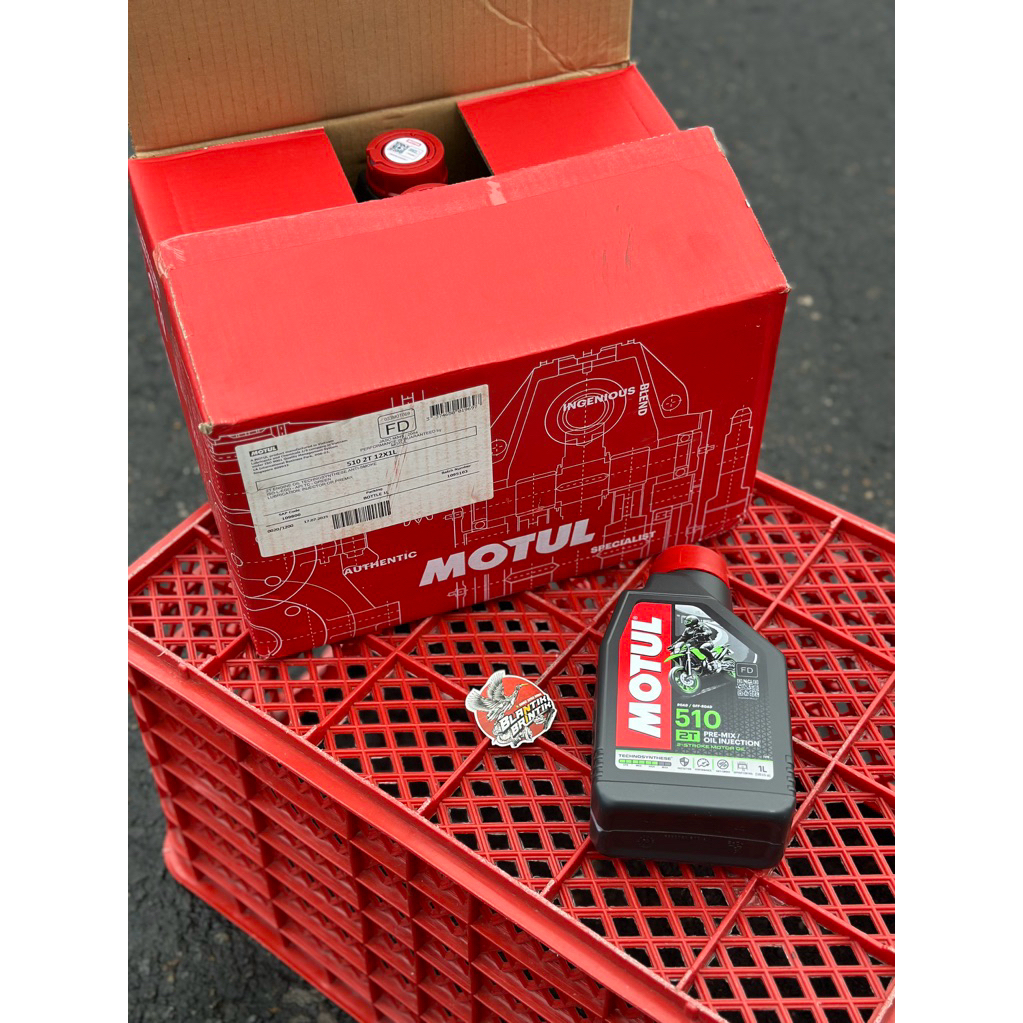 *MOTUL 510 2T (1L)* OLI SAMPING 4T / Oli Mesin Motor 2T - ORIGINAL
