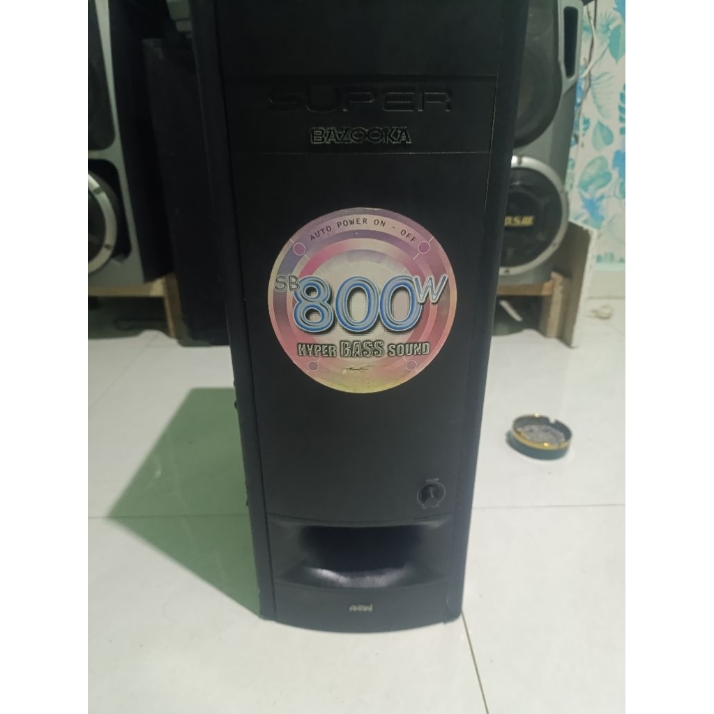 subwoofer aktif akari bazoka SB-800W 8inc