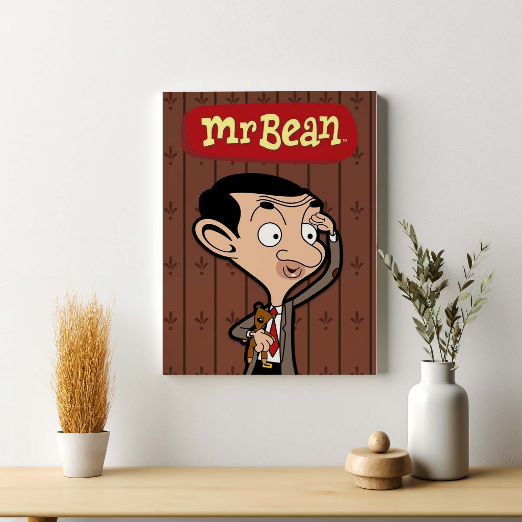 Poster Mr Bean Film The Animated Series Dekorasi Hiasan Pajangan Dinding