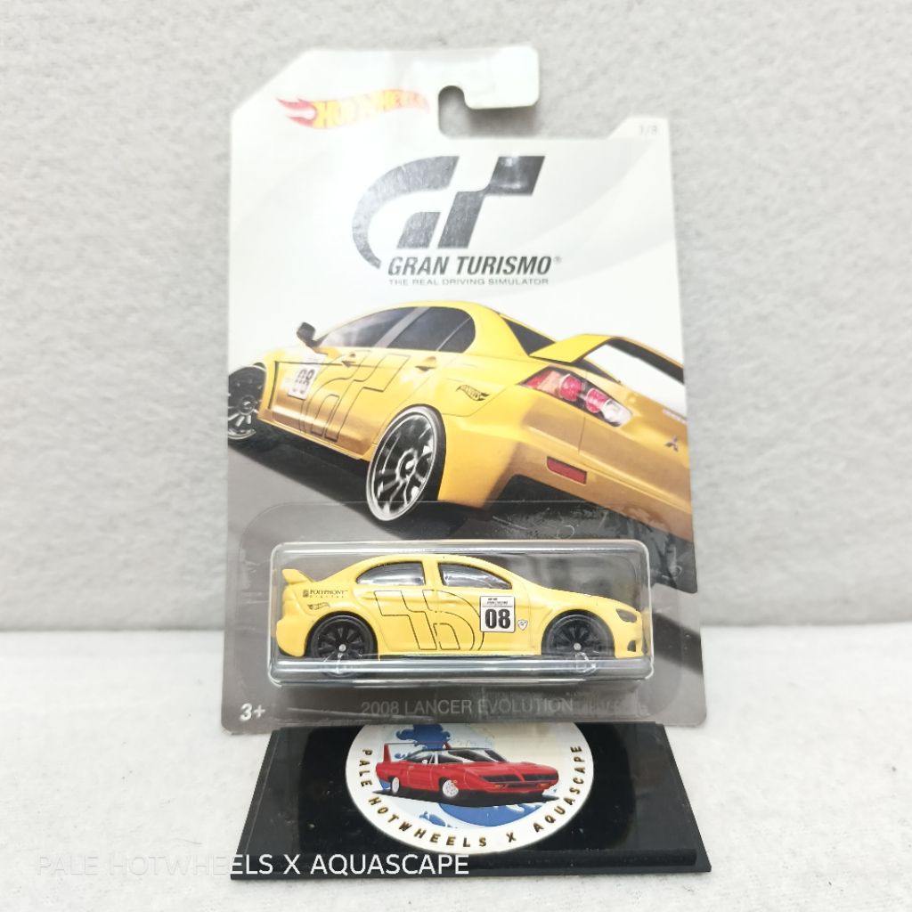 HOTWHEELS GRAND TURISMO 2008 LANCER EVOLUTION X RARE