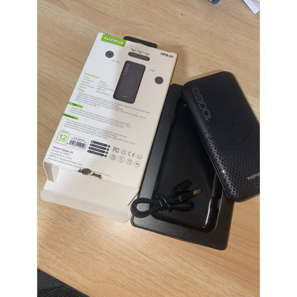 power bank hippo 10000mAh