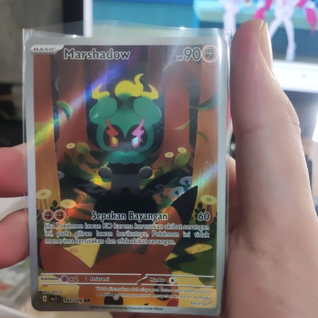Marshadow AR pokemon tcg indonesia