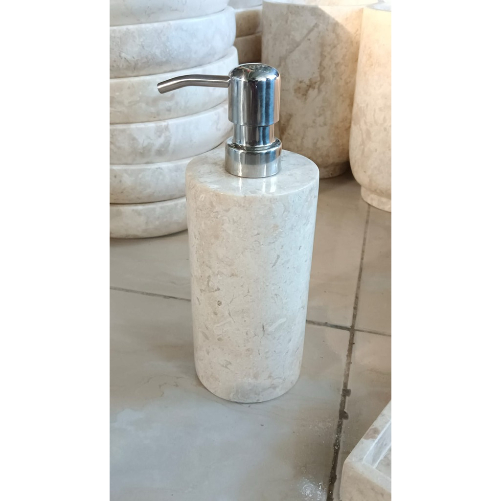 Soap dispenser Marmer, Tempat Sabun Cair marmer, Tempat shampo marmer