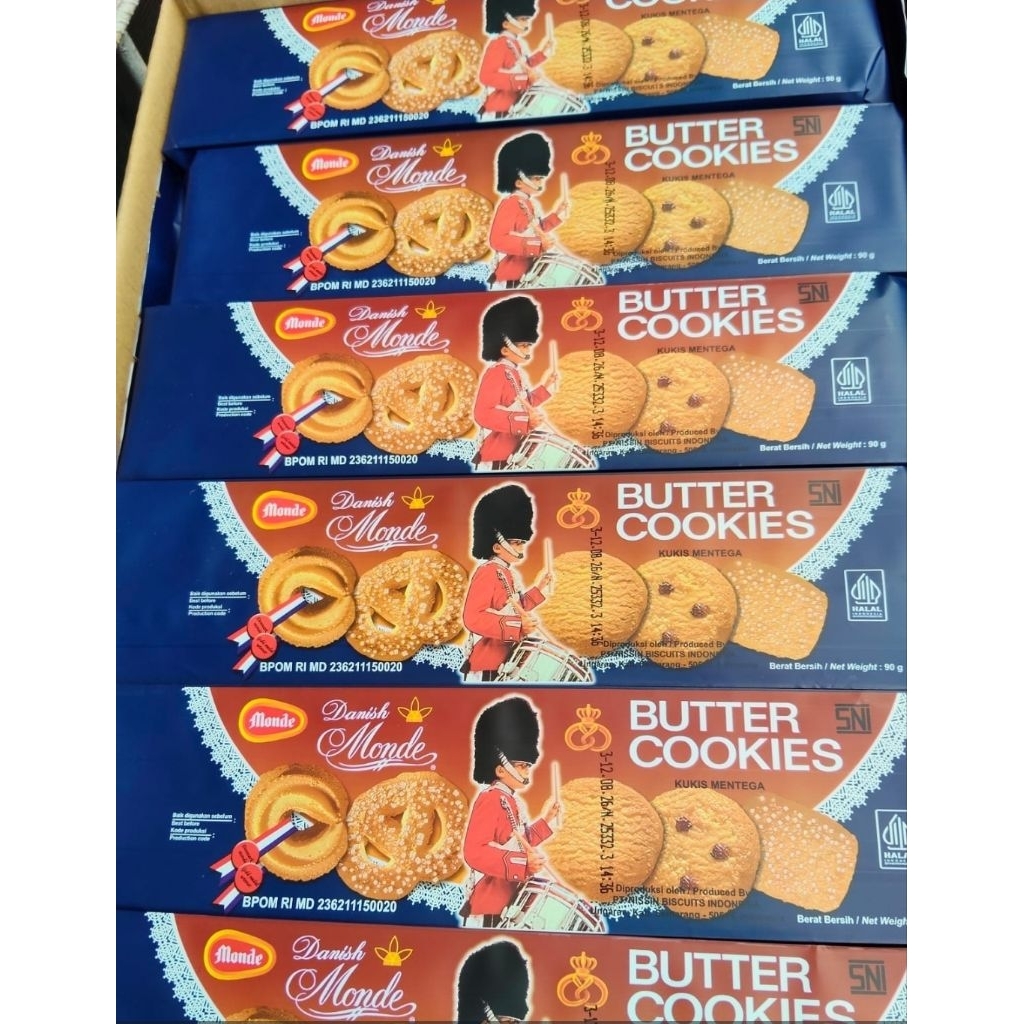 Monde Butter Cookies 90 gr