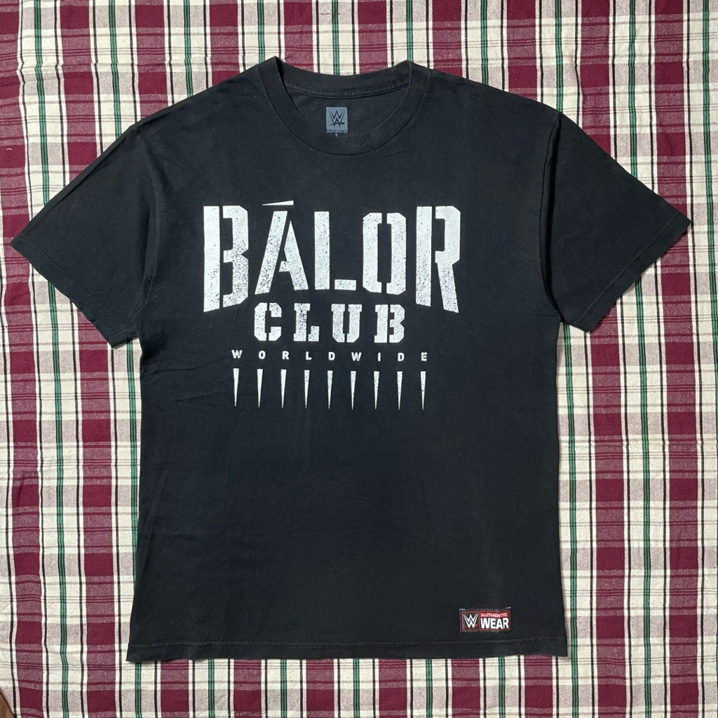 T-Shirt / Baju Kaos WWE FINN BALOR Ⓒ2017 original Made in Mexico size L warna hitam