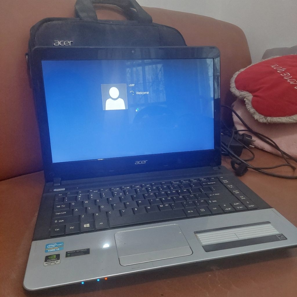 Laptop Acer second mulus 15inch