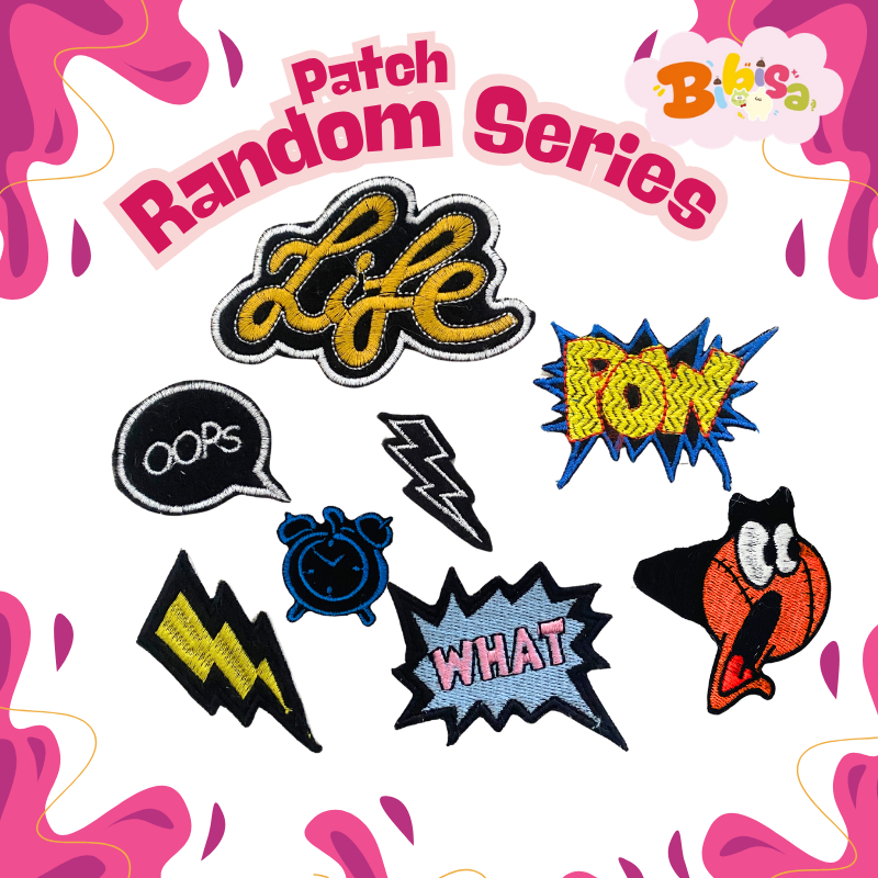PATCH BORDIR RANDOM PICT/ PATCH POW / WHAT / LIFE / OOPS / CLOCK / THUNDER