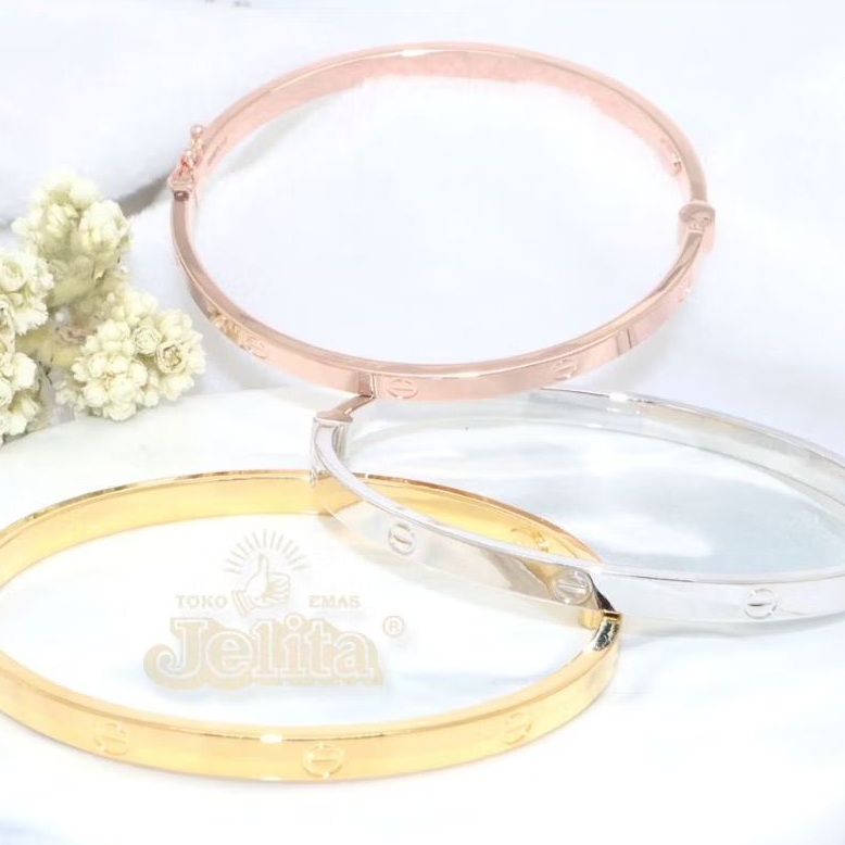 gelang golong bangle ukir ukir hits UBS 375 8k