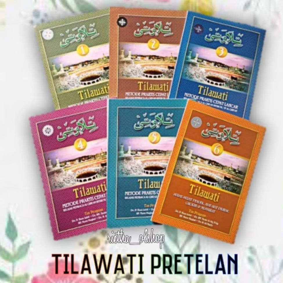 Tilawati jilid 1 sampai 6 PRETELAN