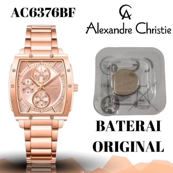 BATERAI JAM ALEXANDRE CHRISTIE ORIGINAL AC6376BF