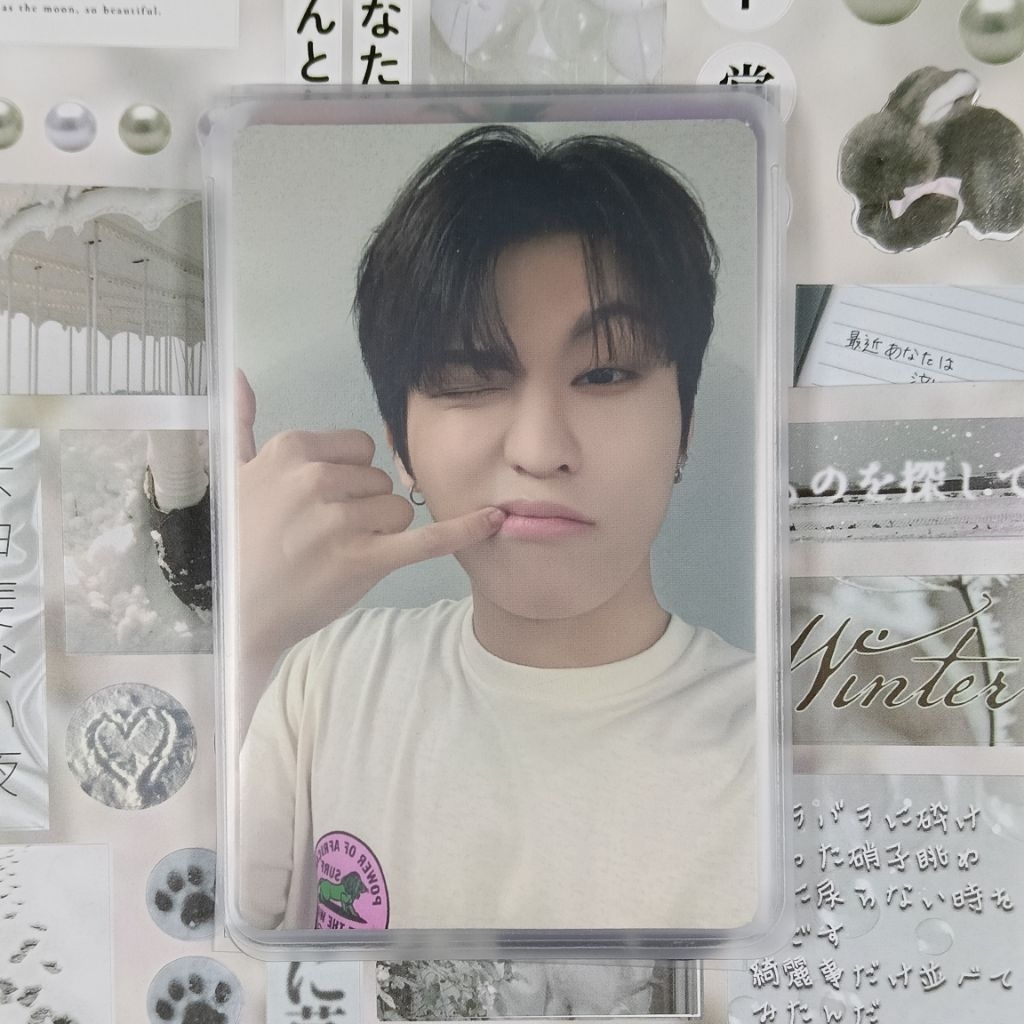 JEONGWOO BARUDAK PHOTOCARD OFFICIAL (FREE PC OFFICIAL)