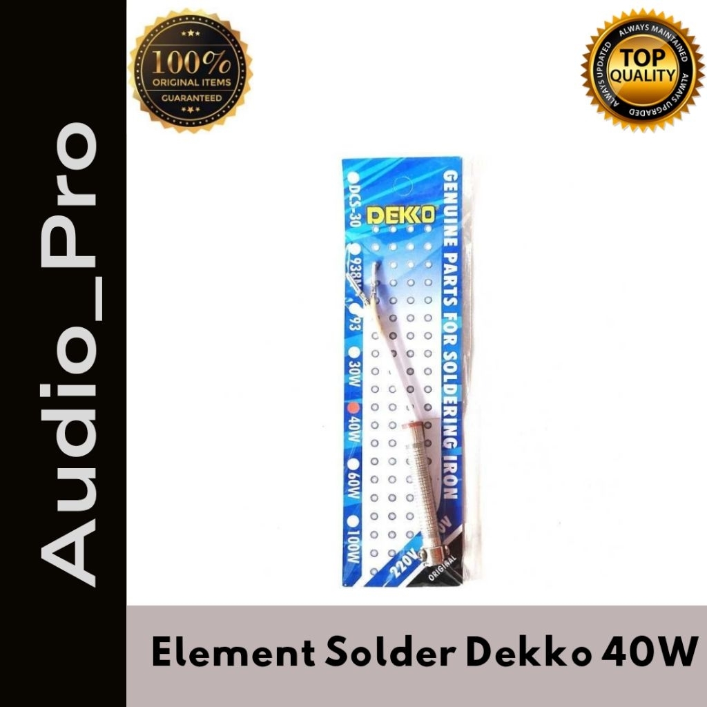 Elemen Solder DEKKO 40Watt