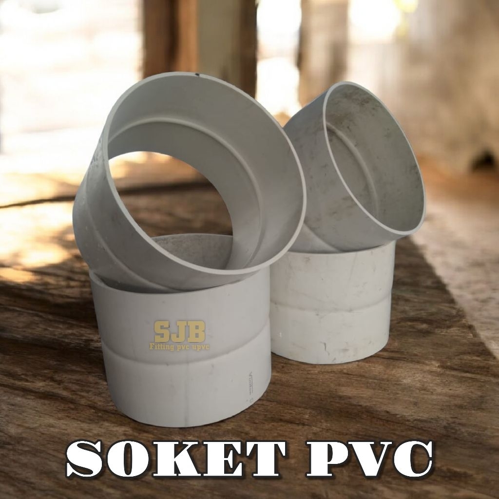 Soket pvc D 2 inchi- 4 inchi