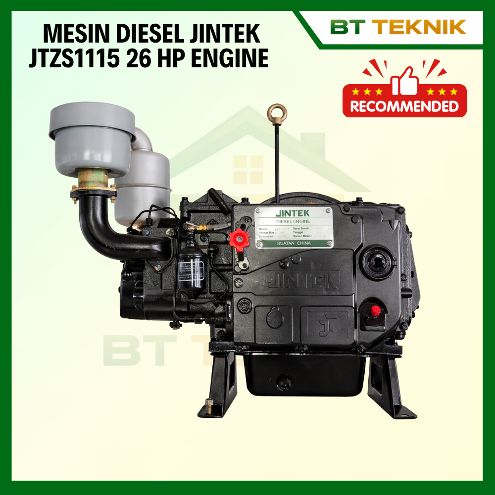 JINTEK Mesin Diesel JTZS1115 26 Hp Engine Diesel Penggerak Mesin