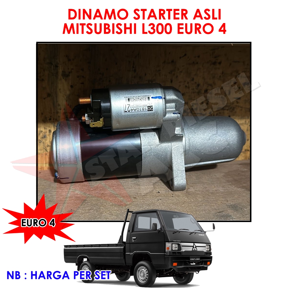 DINAMO STARTER ASLI MITSUBISHI L300 EURO 4 STARTER ASSY DINAMO MITSUBISHI L300 EURO 4