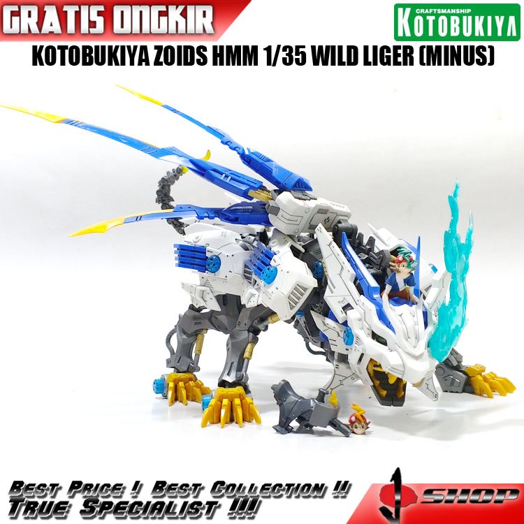 KOTOBUKIYA ZOIDS HMM 1/35 WILD LIGER (MINUS) KOTO517