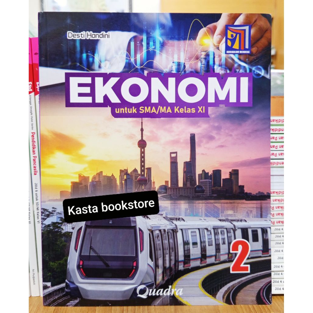 Buku Ekonomi Kelas 11 SMA Kurikulum Merdeka Quadra